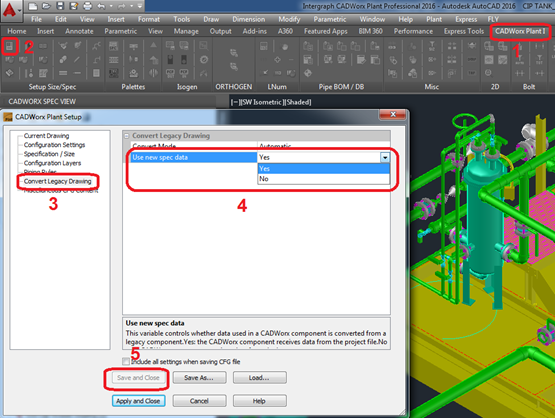 ImageGrafix Software FZCO - Convert Legacy Drawing Settings Step5