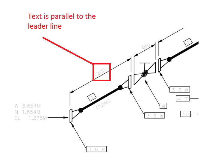 ImageGrafix Software FZCO - Text Alignment in Isometric Drawing Step1